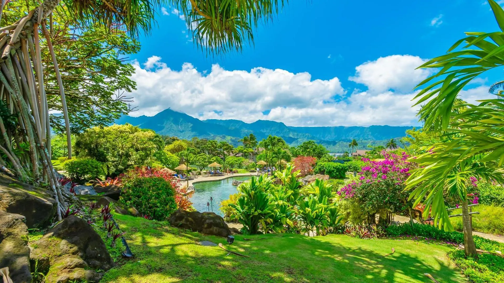Hanalei Bay Beach Retreat With Waterfall Views Princeville